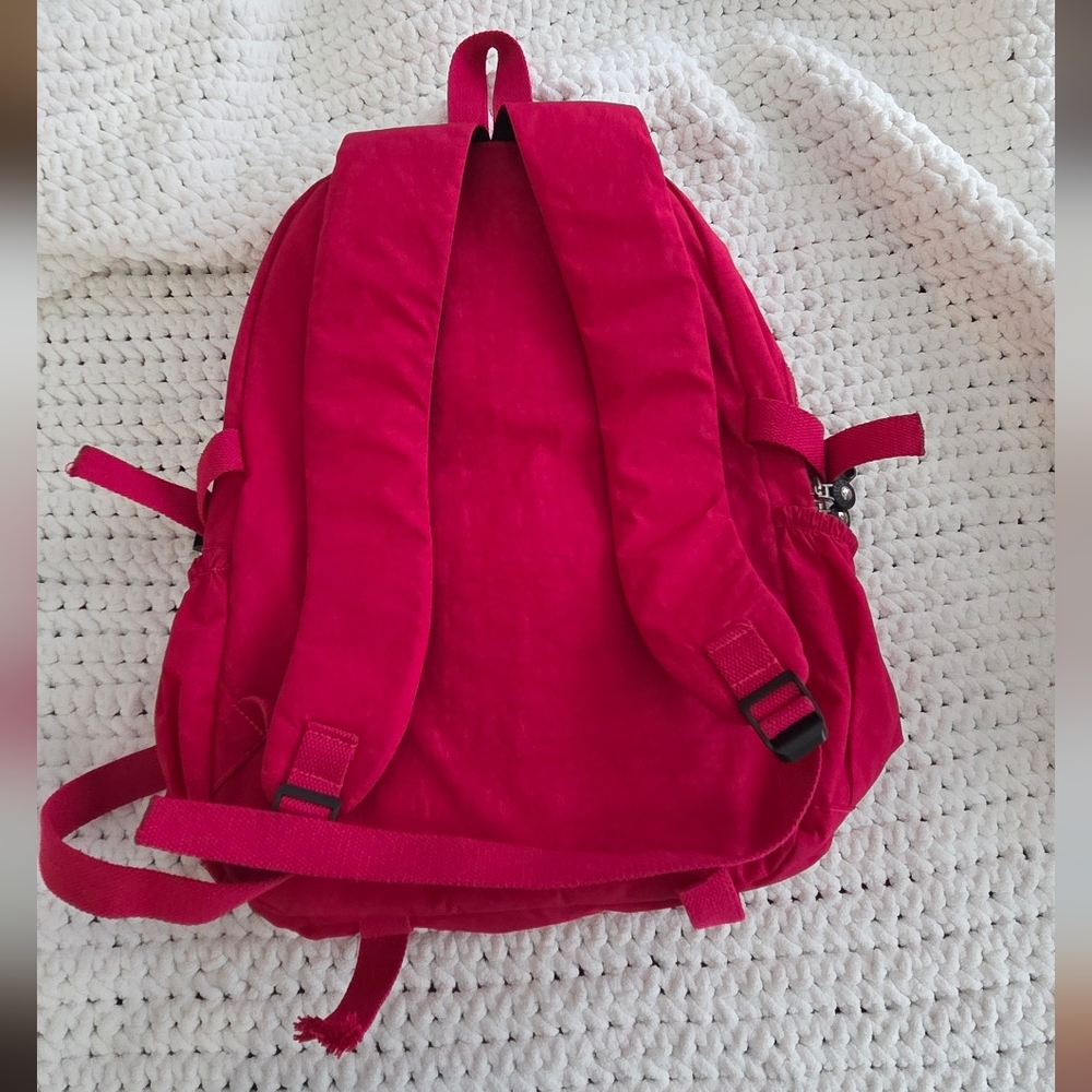 Kipling Vibrant Pink Backpack - image 3